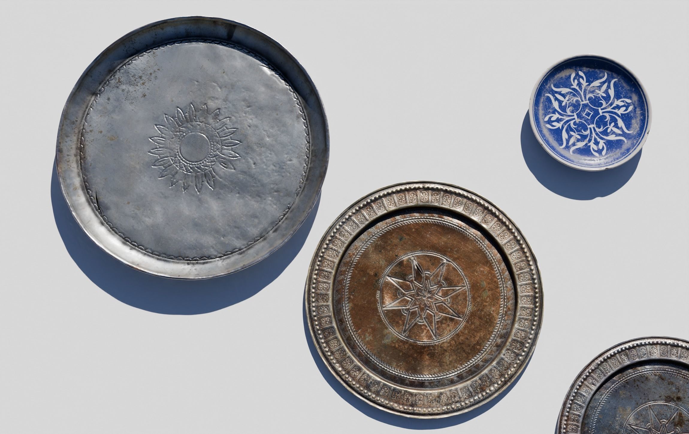 Old Plates 3D model_1