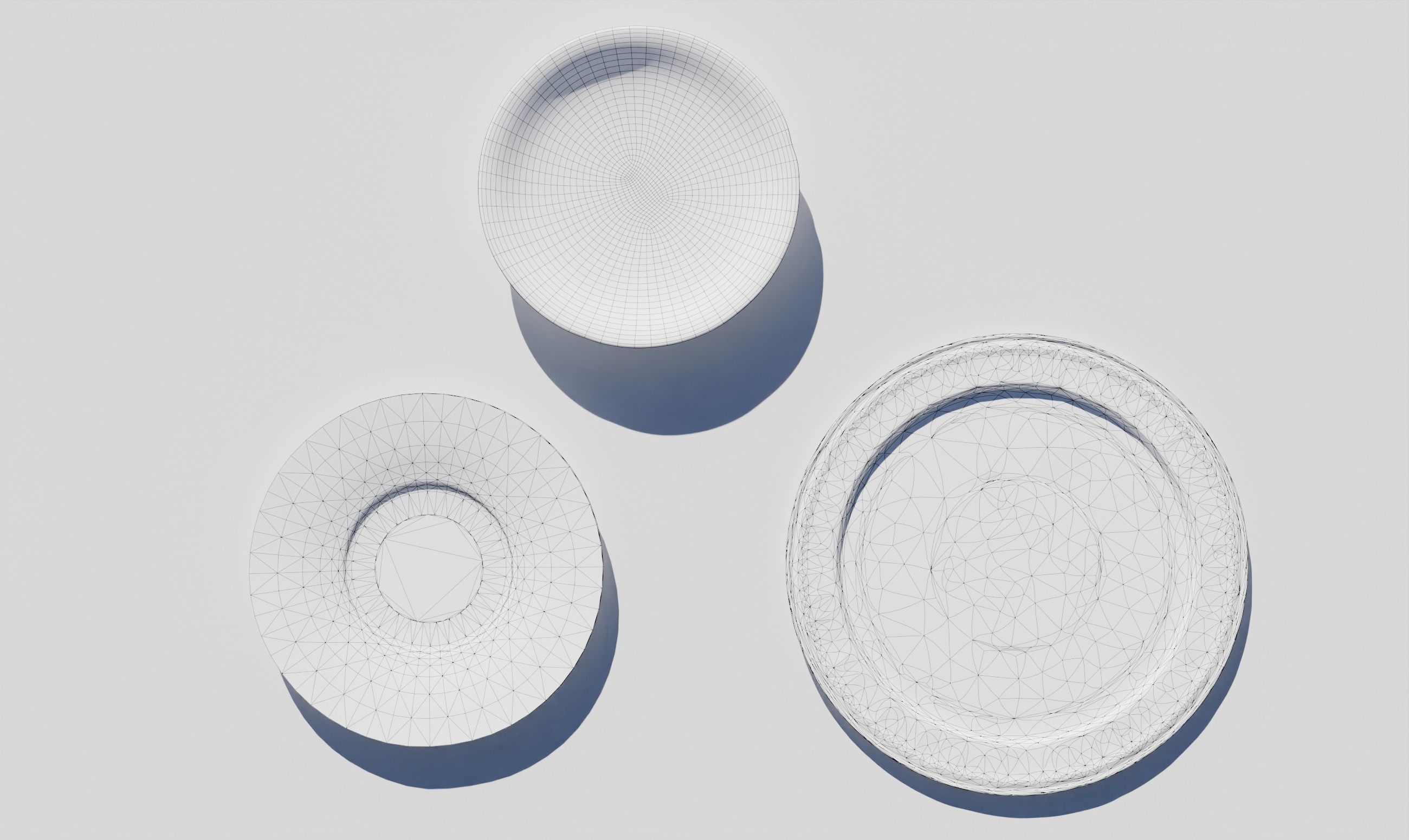 Old Plates 3D model_7
