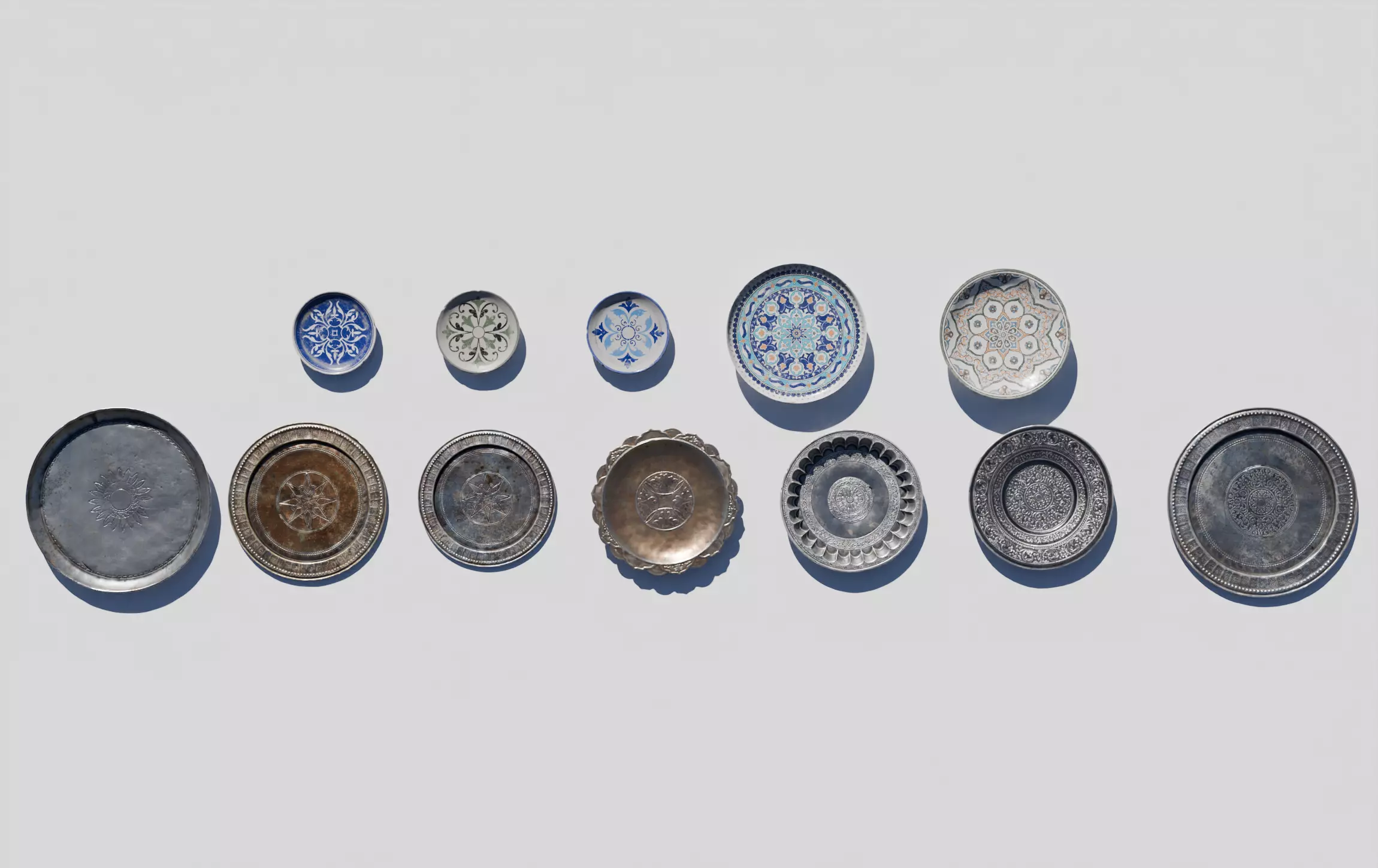 Old Plates 3D model_0