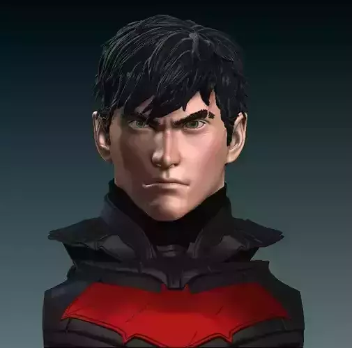 Red Hood Jason Todd Headsculpt one12 scale 