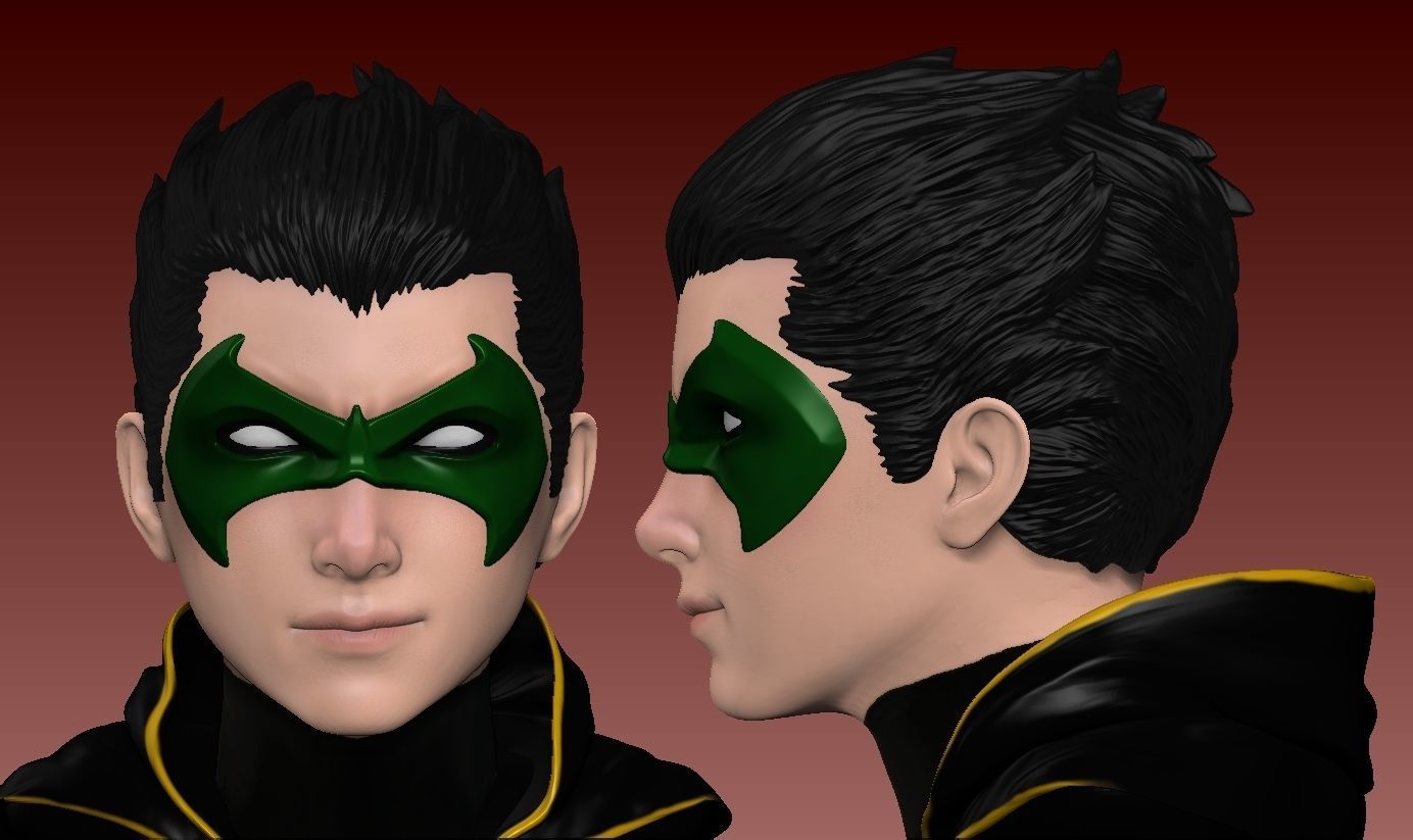 Damian Wayne Robin One12 Scale  3D print model_1