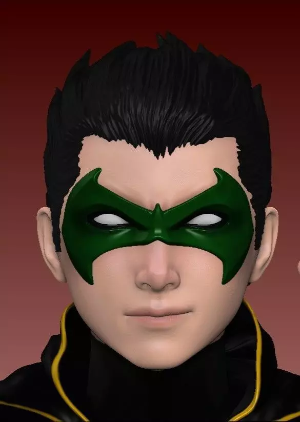 Damian Wayne Robin One12 Scale  3D print model_0