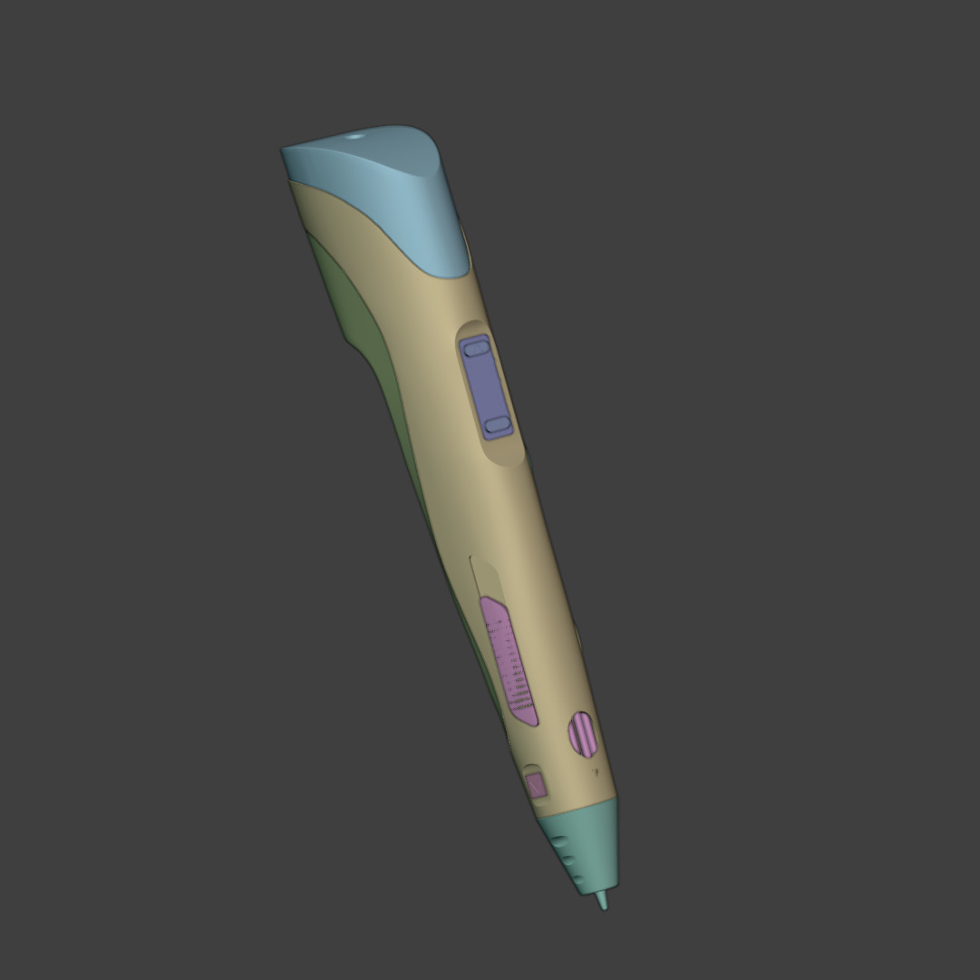 3D Printer Drawing Pen 3D Pen for Kids 3D Pen Bundles 3D model_5