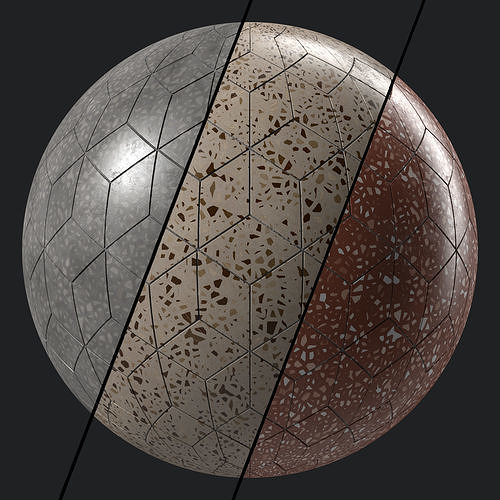 Terrazzo Materials 26- By Sbasar Pbr 4k Seamless Texture