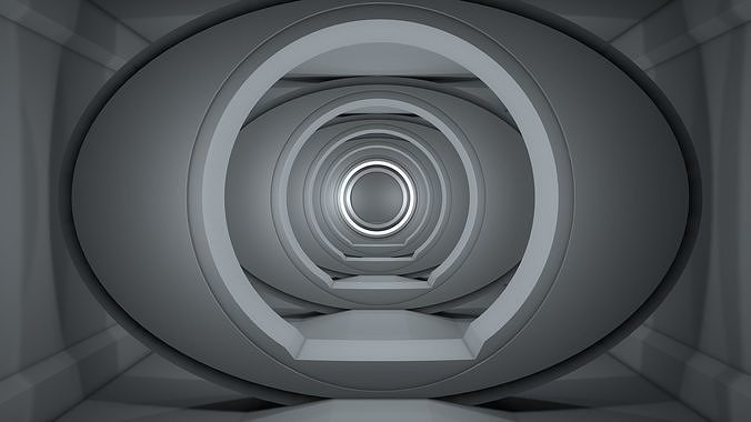  Sci Fi Room Low-poly 3D model