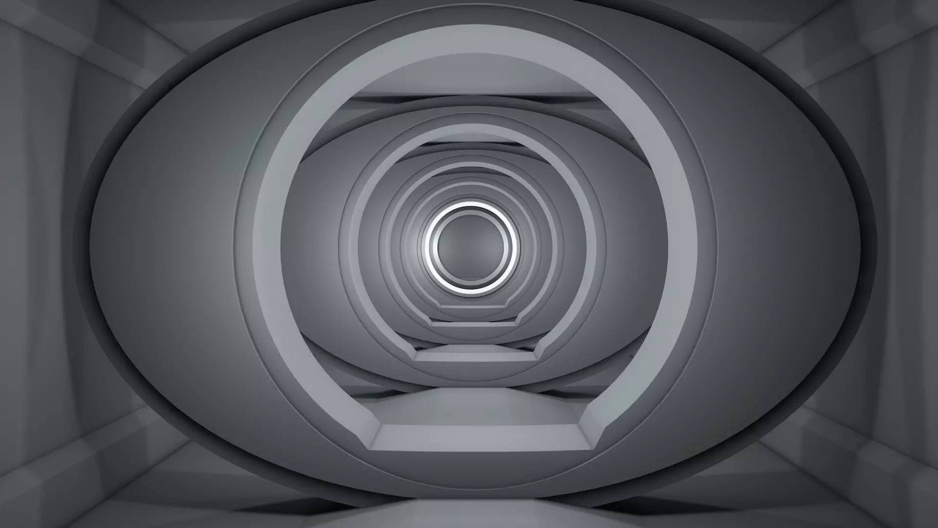 Sci Fi Room Low-poly 3D model