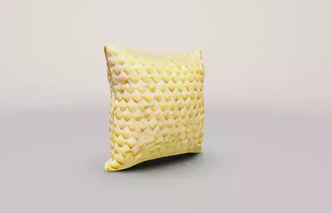 realistic pillow Free 3D model