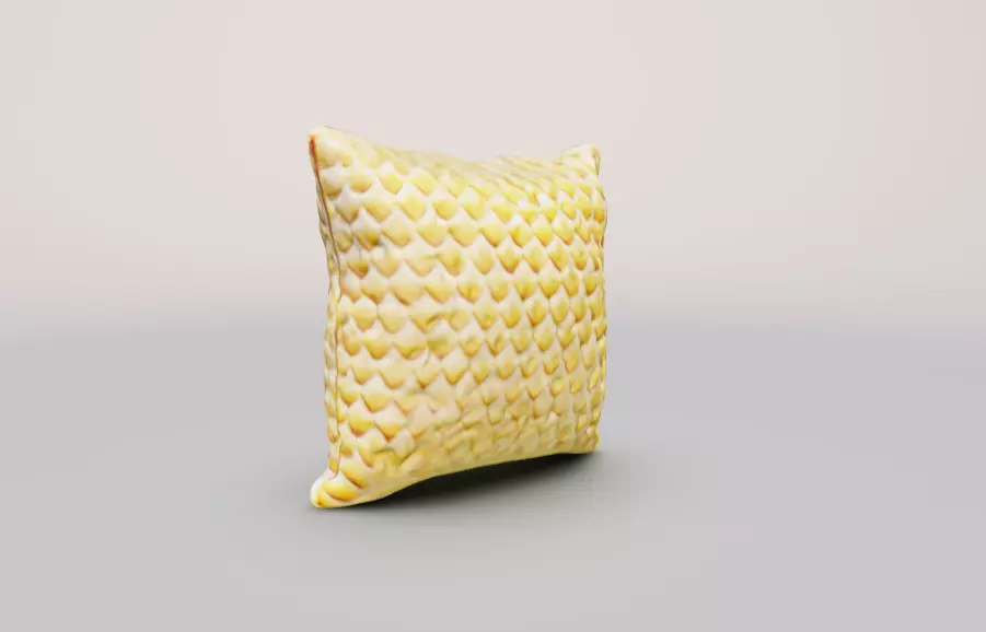 realistic pillow Free 3D model