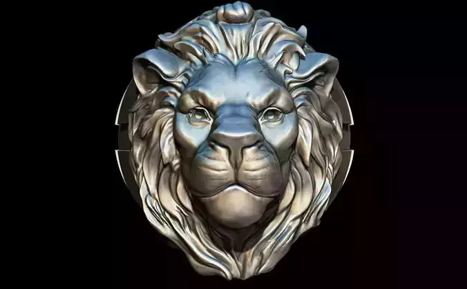 Lion cross Ring 