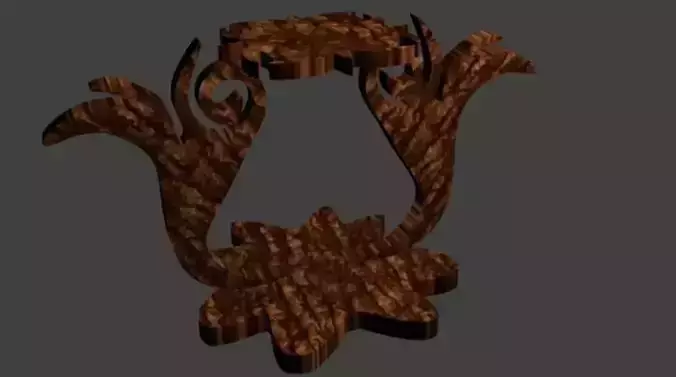 Wooden item for decoration