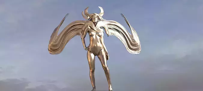 Egyptian seth curved wings 