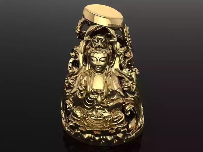 Guan Yin Sculpture Work-SCT146