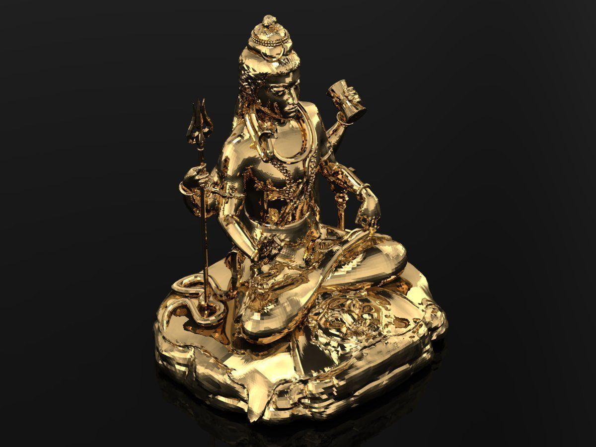 Vishnu Sculpture Work-SCT141 3D print model_1