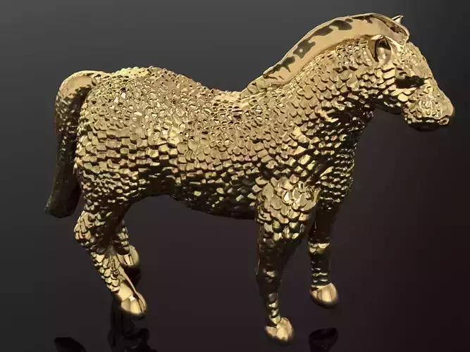Horse Sculpture Work-SCT137