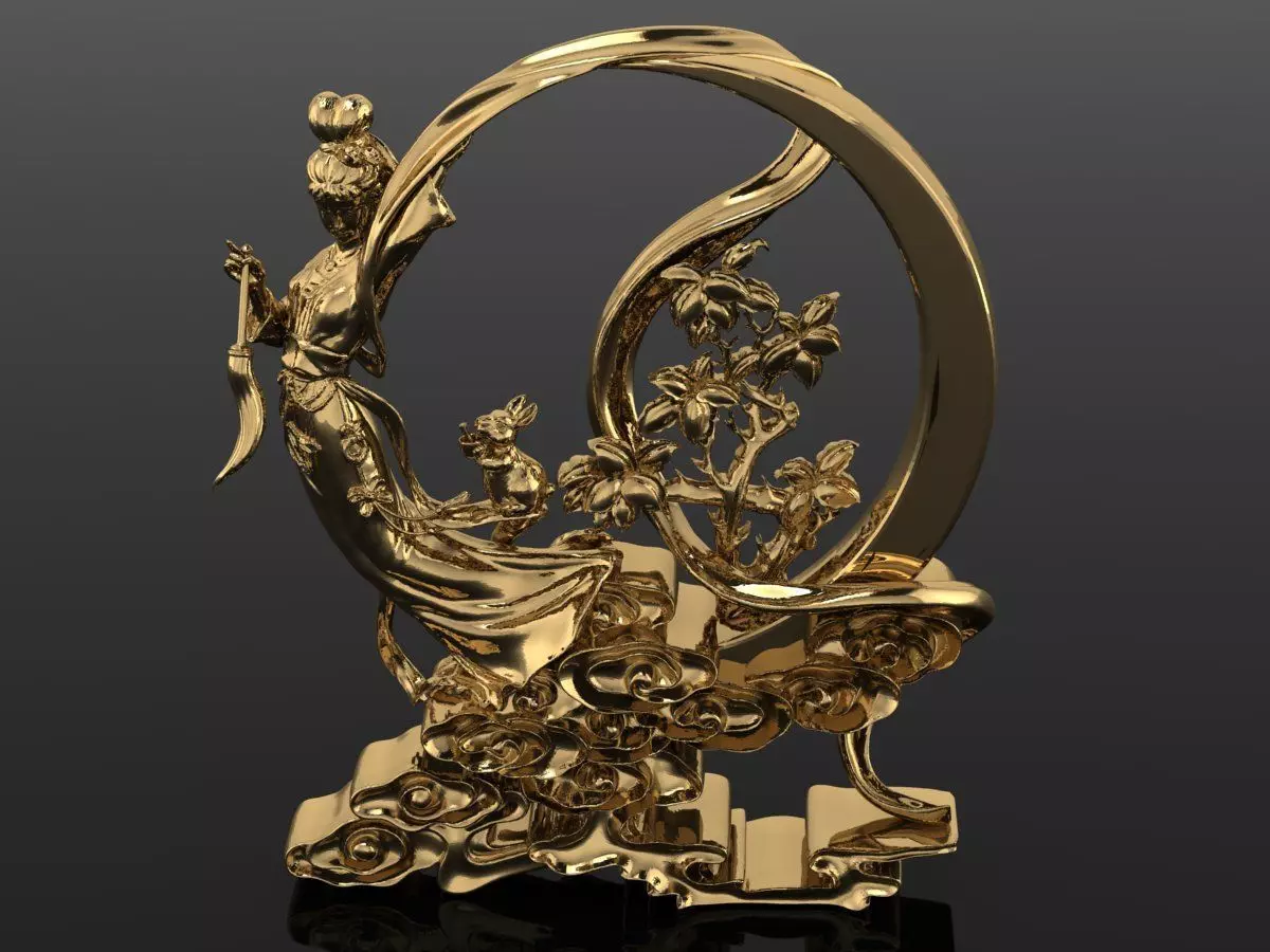 Guan Yin Sculpture Work-SCT133 3D print model