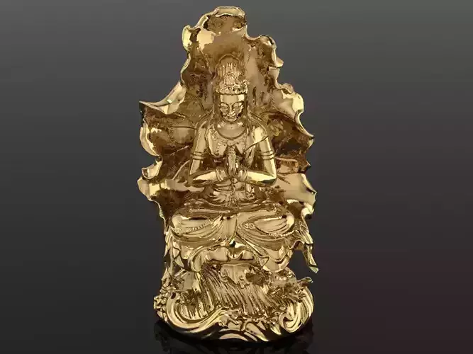 Chinese Statue Sculpture Work-SCT132