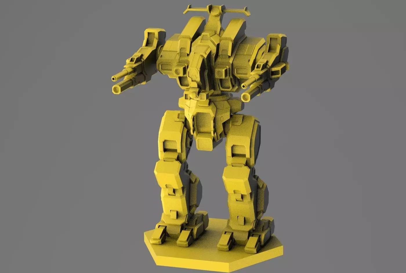 Robot Sculpture Work-SCT110 3D print model_0