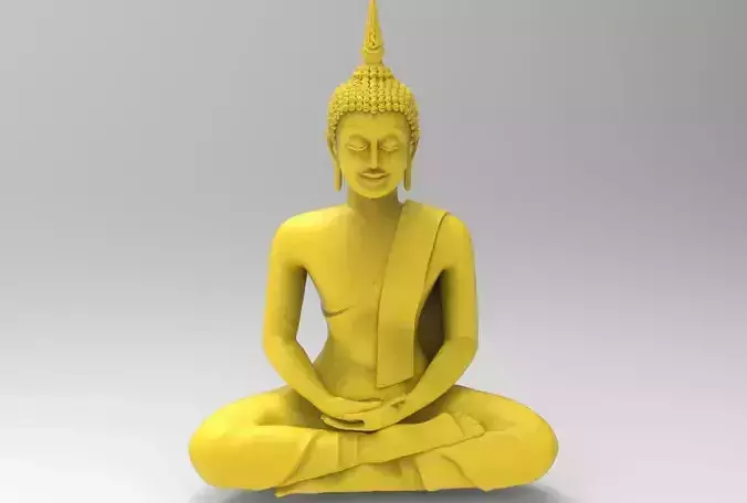 Thai Buddha Statue Sculpture Work-SCT106