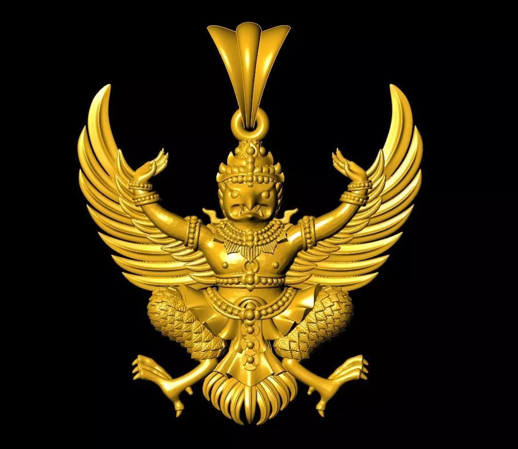 Garuda Sculpture Work-SCT101 3D print model