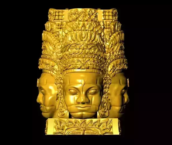 Thai Buddha Statue Sculpture Work-SCT099