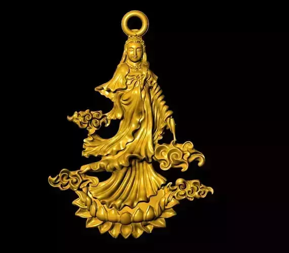 Guan Yin Sculpture Work-SCT090