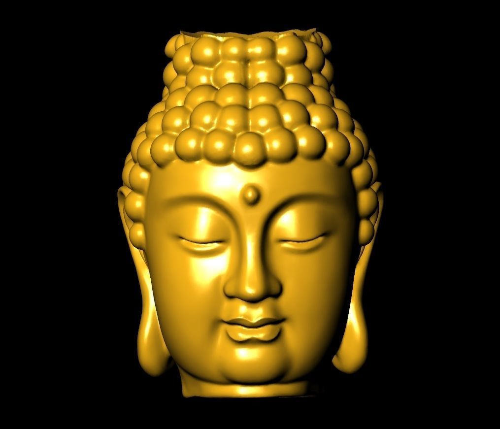 Thai Buddha Statue Sculpture Work-SCT089 3D print model_1