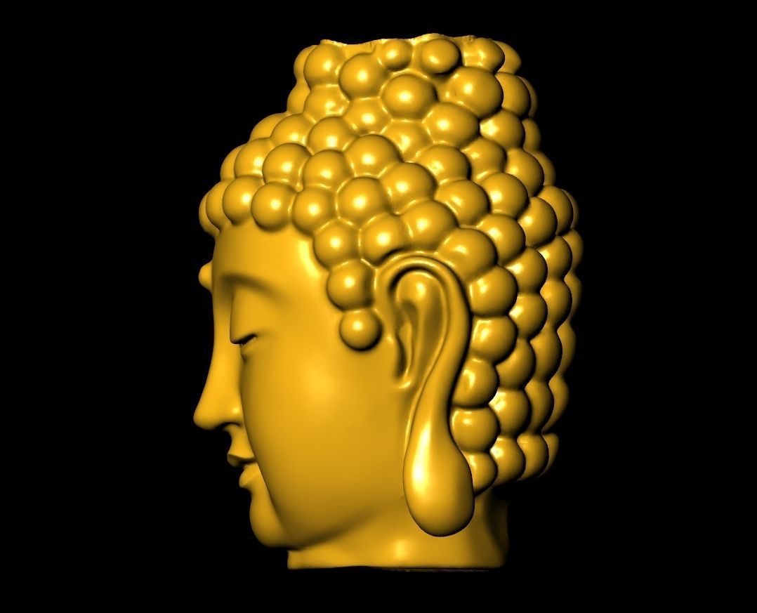 Thai Buddha Statue Sculpture Work-SCT089 3D print model_2