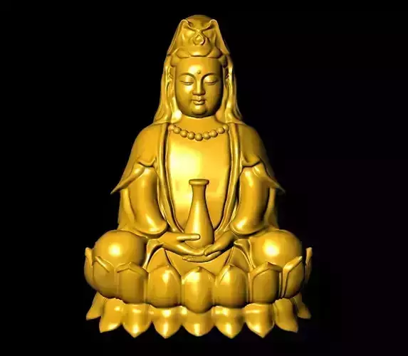 Guan Yin Sculpture Work-SCT084