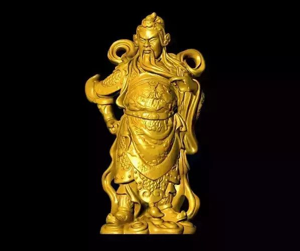 Guan Yu Sculpture Work-SCT078
