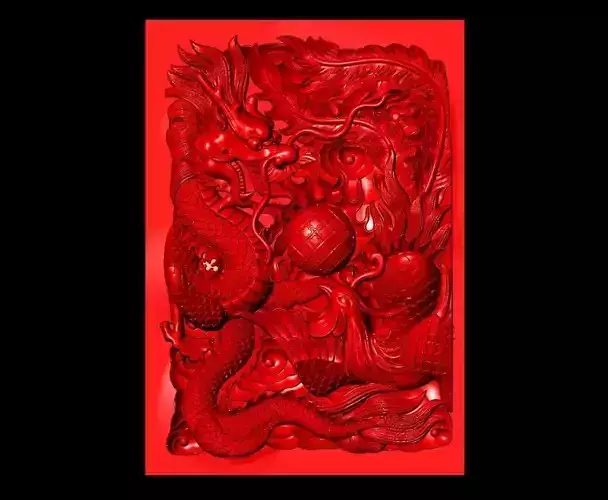 Dragon Sculpture Work-SCT077