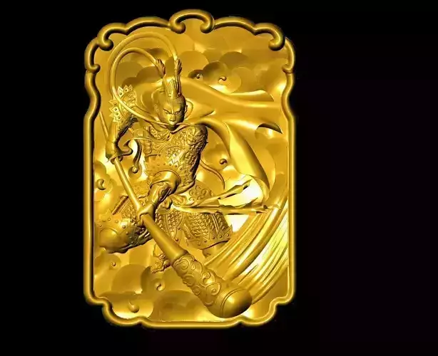 Guan Yu Sculpture Work-SCT075