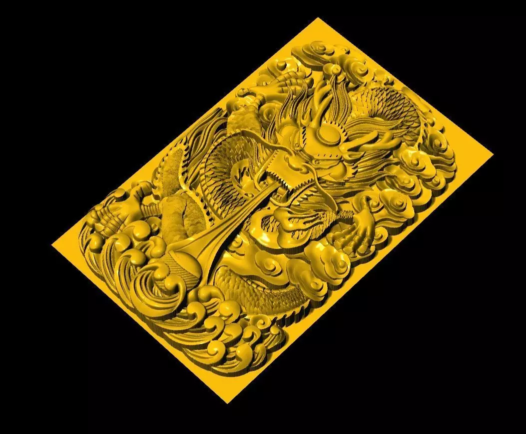 Dragon Sculpture Work-SCT070 3D print model