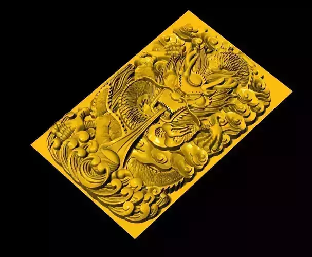 Dragon Sculpture Work-SCT070