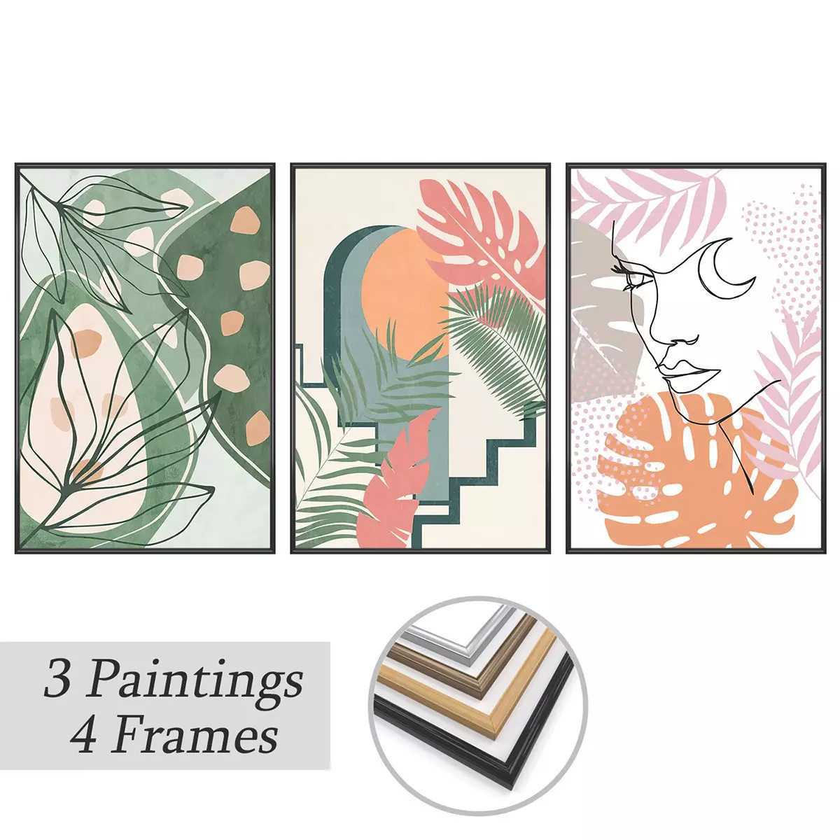 Wall Art Set 4270 3D model_0