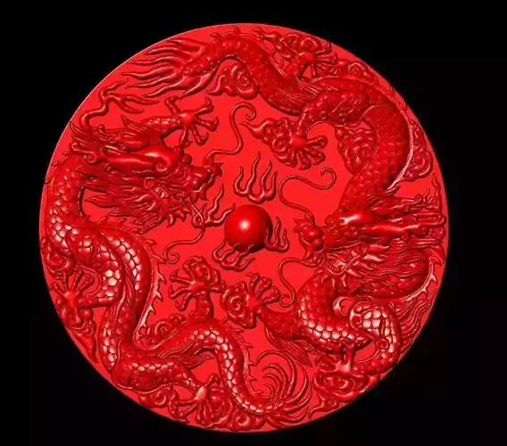 Statue Dragon Sculpture Work-SCT051