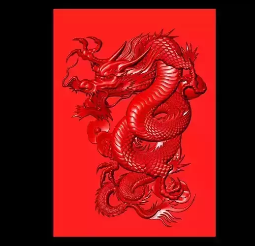 Statue Dragon Sculpture Work-SCT050