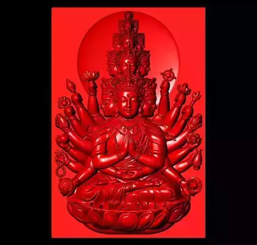 Vishnu Sculpture Work-SCT049