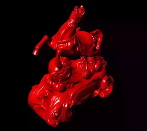 Horse Sculpture Work-SCT046