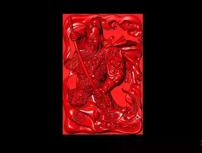 Guan Yu Sculpture Work-SCT041