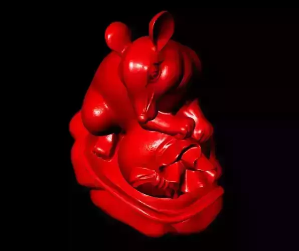 Mouse Sculpture Work-SCT029