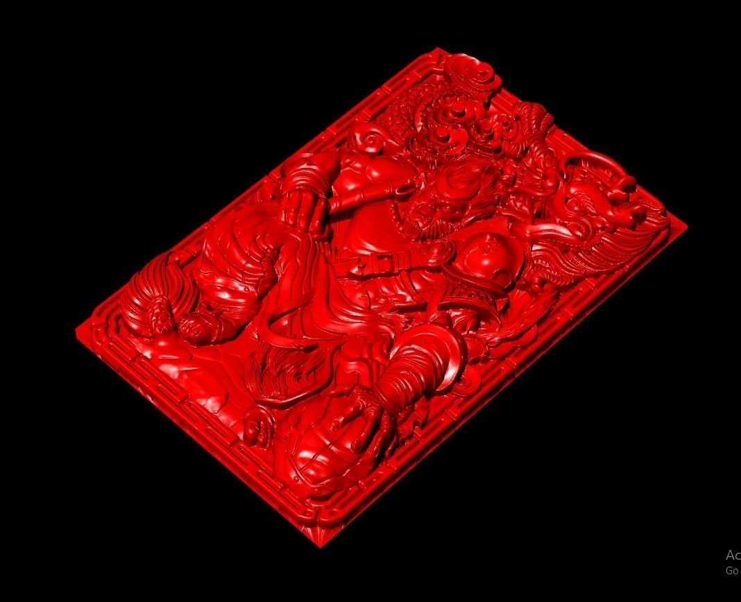 MonkeyKing Sculpture Work-SCT028 3D print model_1