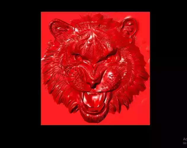 Tiger Sculpture Work-SCT024