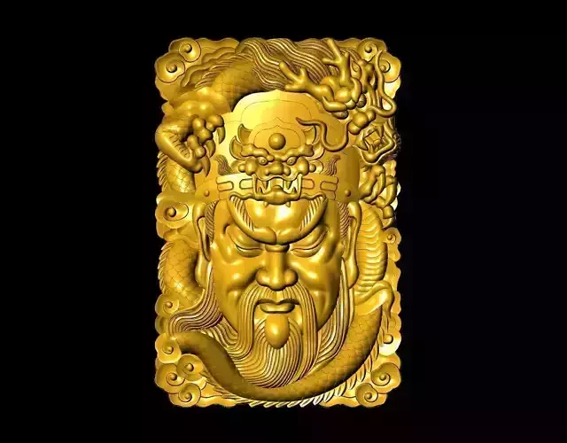 Guan Yu Sculpture Work-SCT016