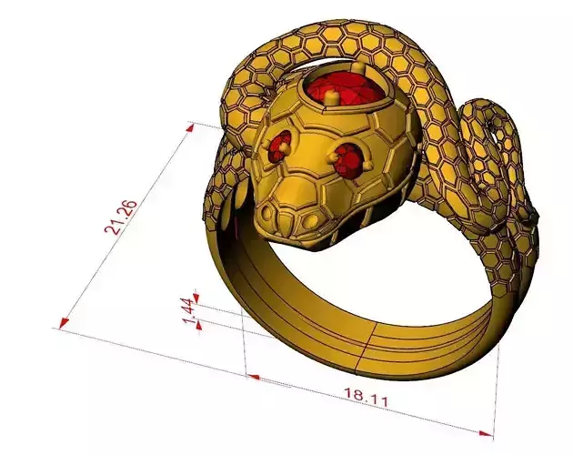 Snake RingSculpture Work-SCT004