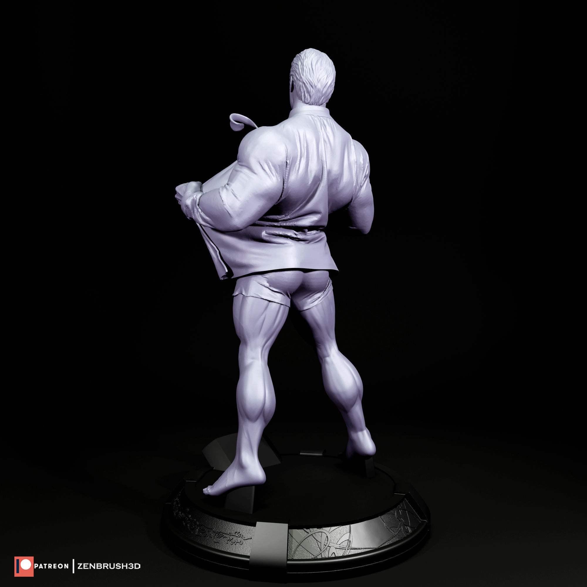 HENRY CAVILL - SUPERMAN - NFSW 3D PRINTING 3D print model_3