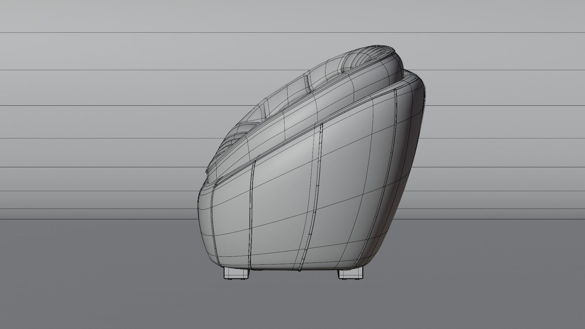 Opulent Sofa 3D model Low-poly 3D model_15