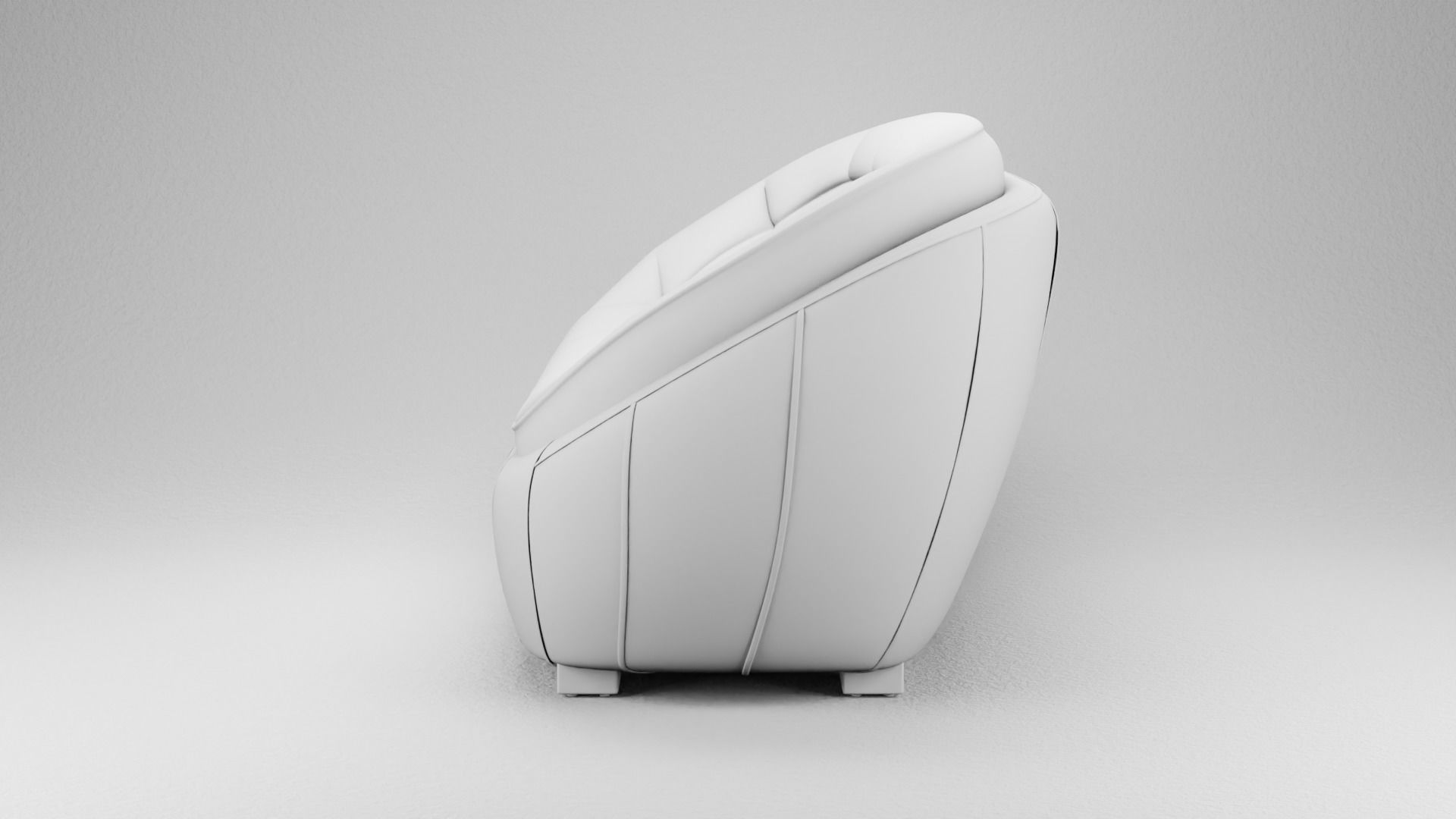 Opulent Sofa 3D model Low-poly 3D model_9