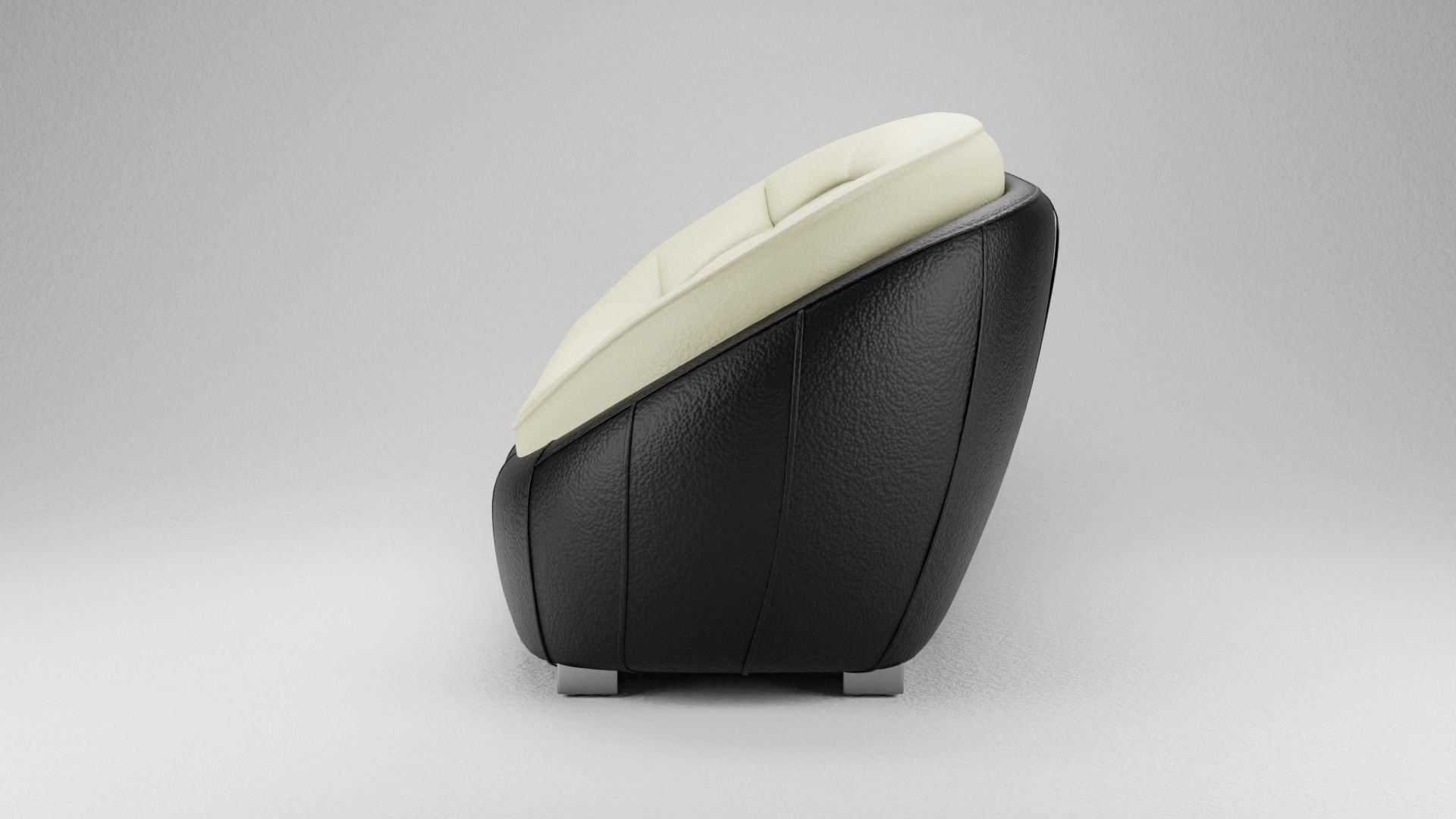 Opulent Sofa 3D model Low-poly 3D model_3