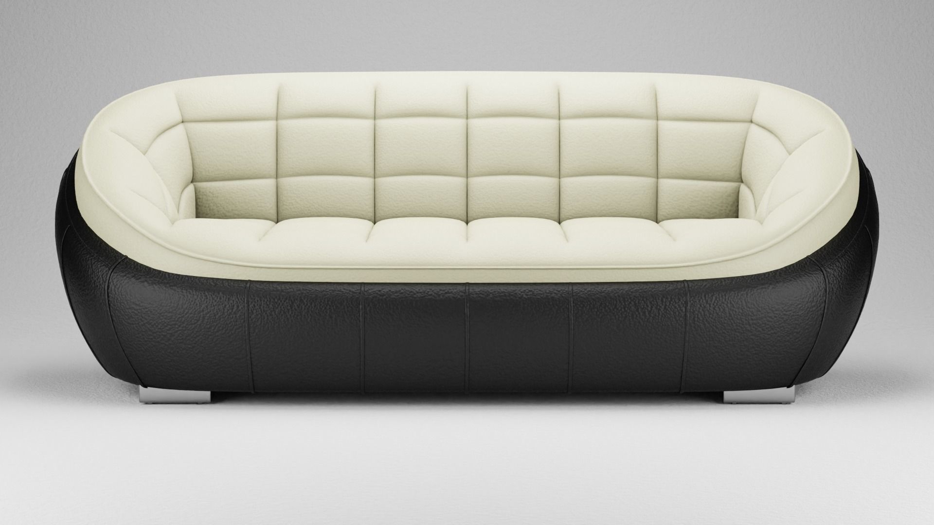 Opulent Sofa 3D model Low-poly 3D model_1