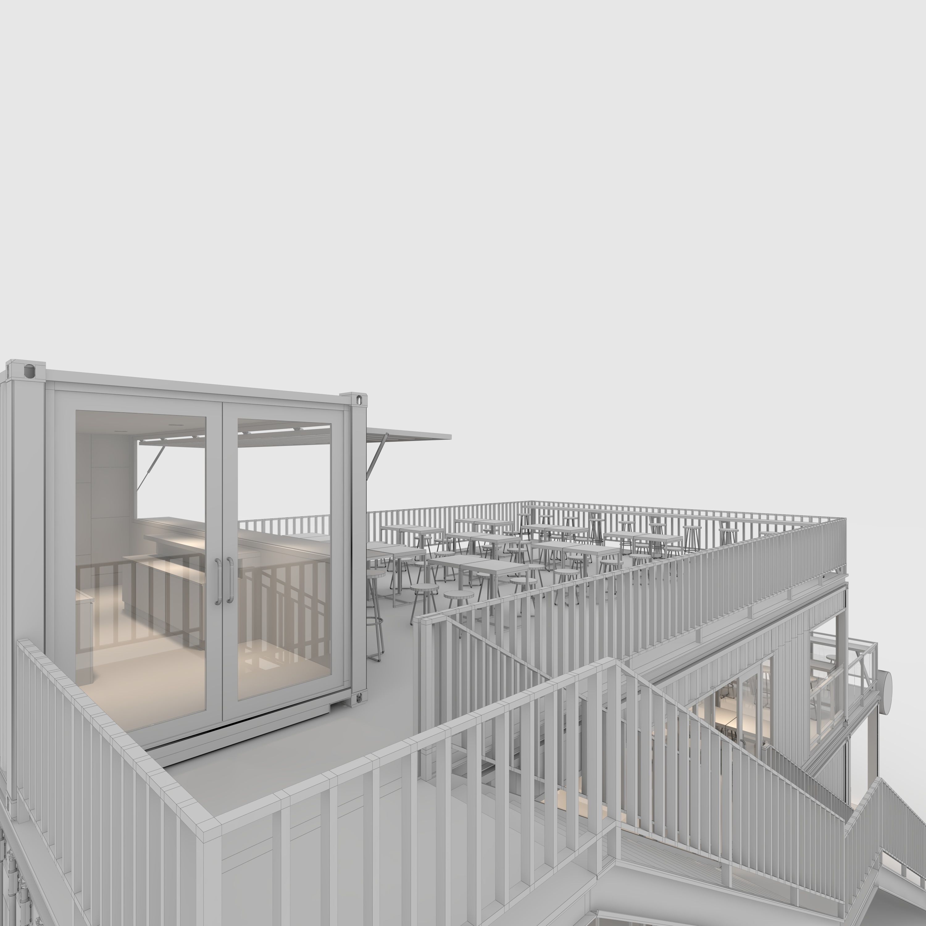 Container Cafe 10 3D model_39